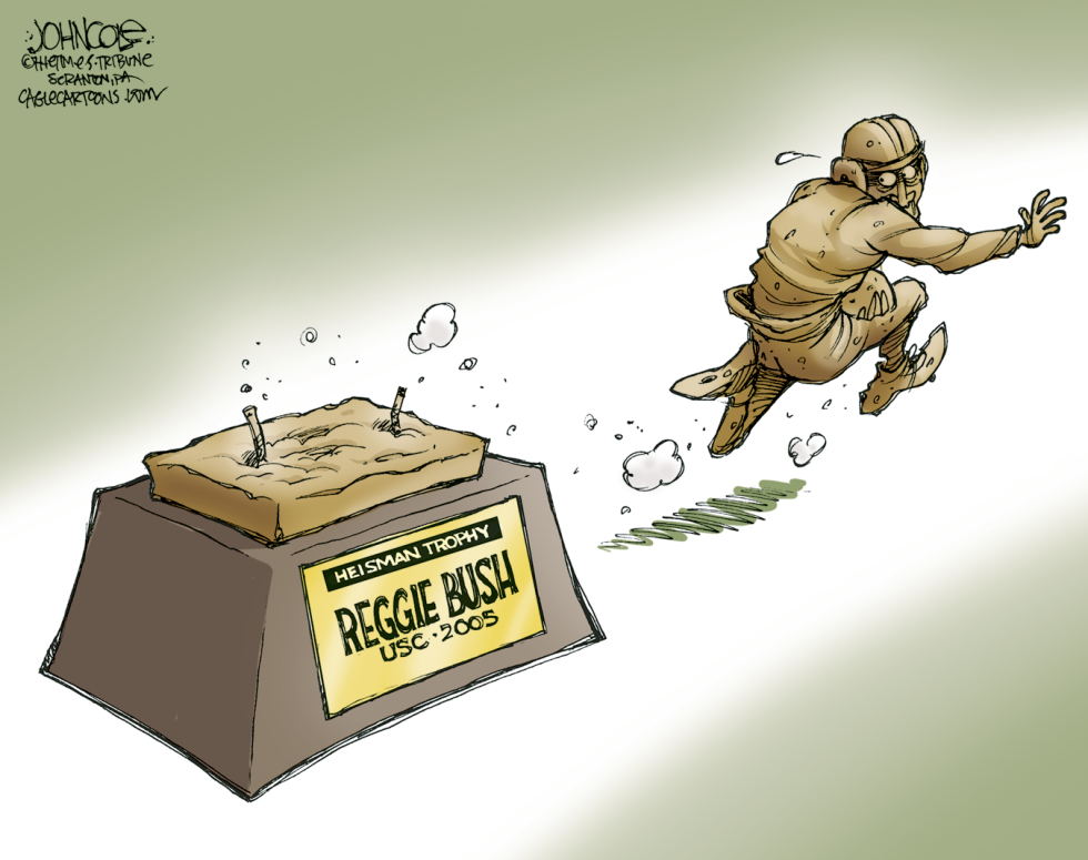 Reggie Bush Heisman COLOR