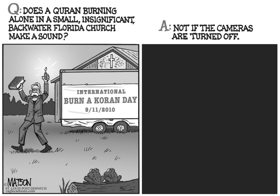 Quran Burning Conundrum