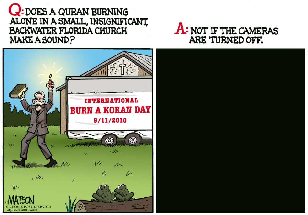 Quran Burning Conundrum-COLOR