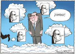 PAUL CONRAD /  by Bob Englehart