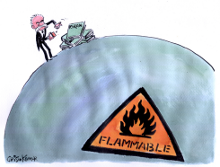 BURNING THE KORAN - by Christo Komarnitski