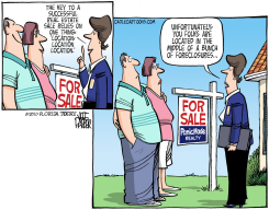 TOO FORECLOSE FOR COMFORT by Jeff Parker