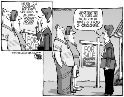 TOO FORECLOSE FOR COMFORT by Jeff Parker