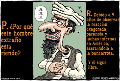 OSAMA RIENDO /  by Monte Wolverton