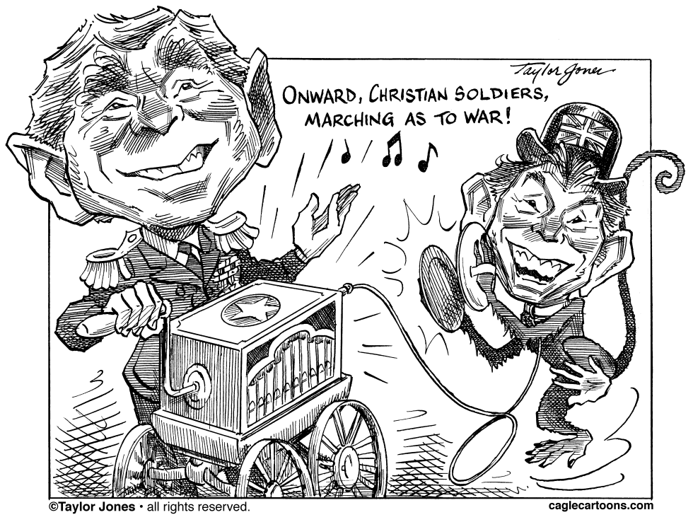 Tony Blair - with Bush - then