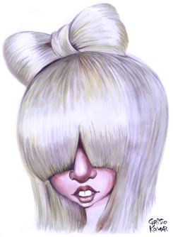 LADY GAGA -  by Christo Komarnitski