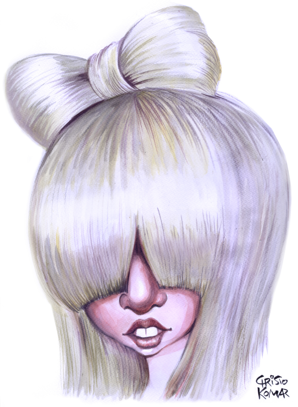  LADY GAGA  by Christo Komarnitski