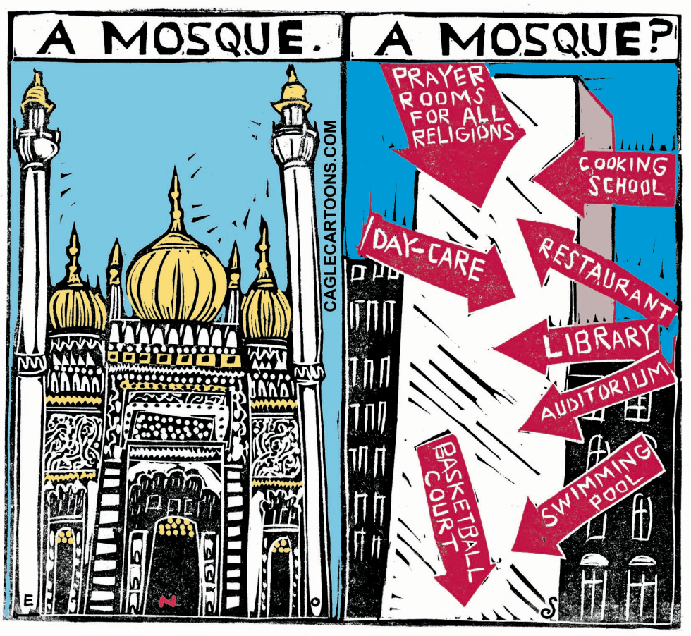  GROUND ZERO MOSQUE by Randall Enos