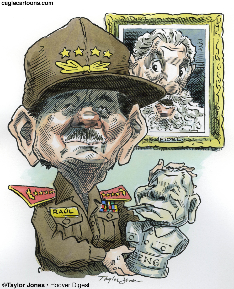 Raul, Fidel y Deng / COLOR