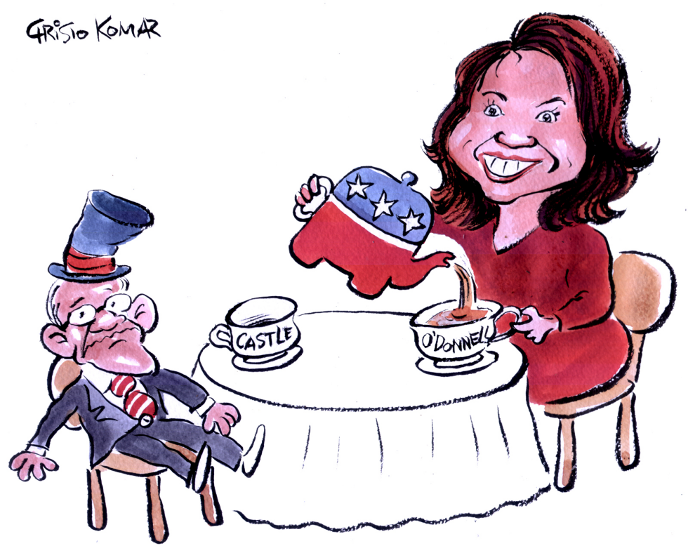 Tea party in Delaware - COLOR