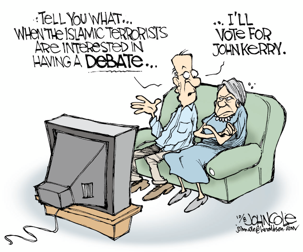 The debate president Color