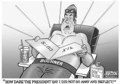 HOUSE MINORITY LEADER JOHN BOEHNER REFLECTS by R.J. Matson