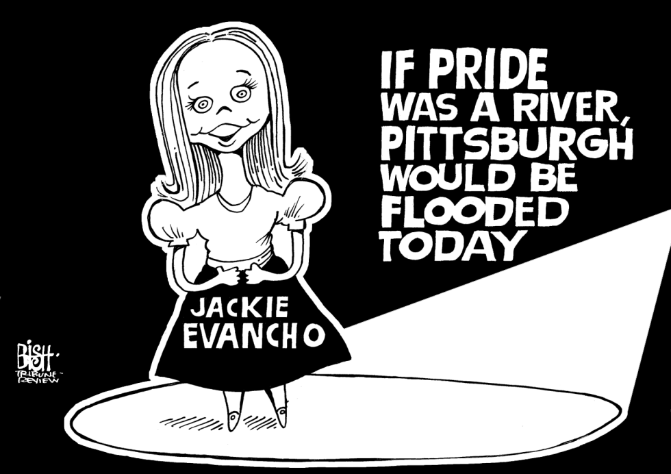 LOCAL- JACKIE EVANCHO, B/W