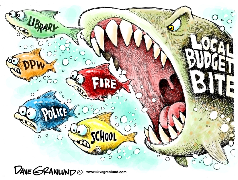 Local budget bite