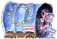 NO GYPSIES ALLOWED -  by Christo Komarnitski