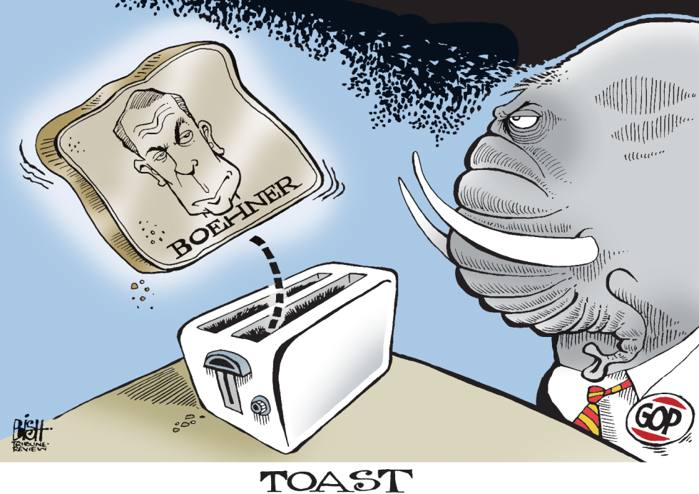 BOEHNERS FUTURE WITH THE GOP, COLOR