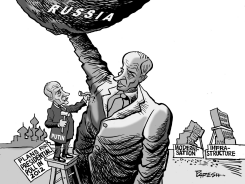 PUTIN IMAGE BUILDING by Paresh Nath