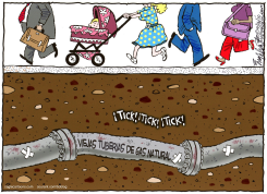 EXPLOSION DE GAS NATURAL /  by Bob Englehart