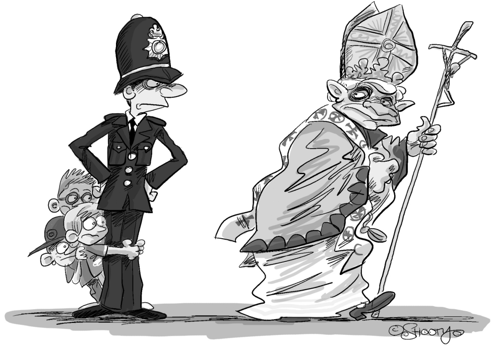  POPE IN THE UK by Martin Sutovec