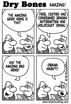CASTRO VS AHMADINEJAD by Yaakov Kirschen