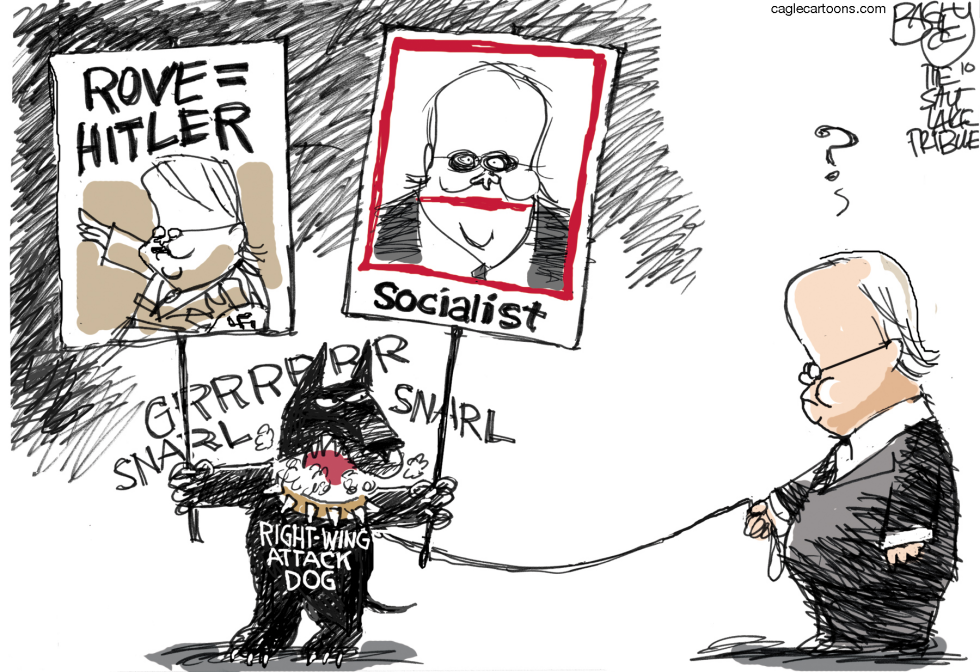  DOG BITES ROVE  by Pat Bagley