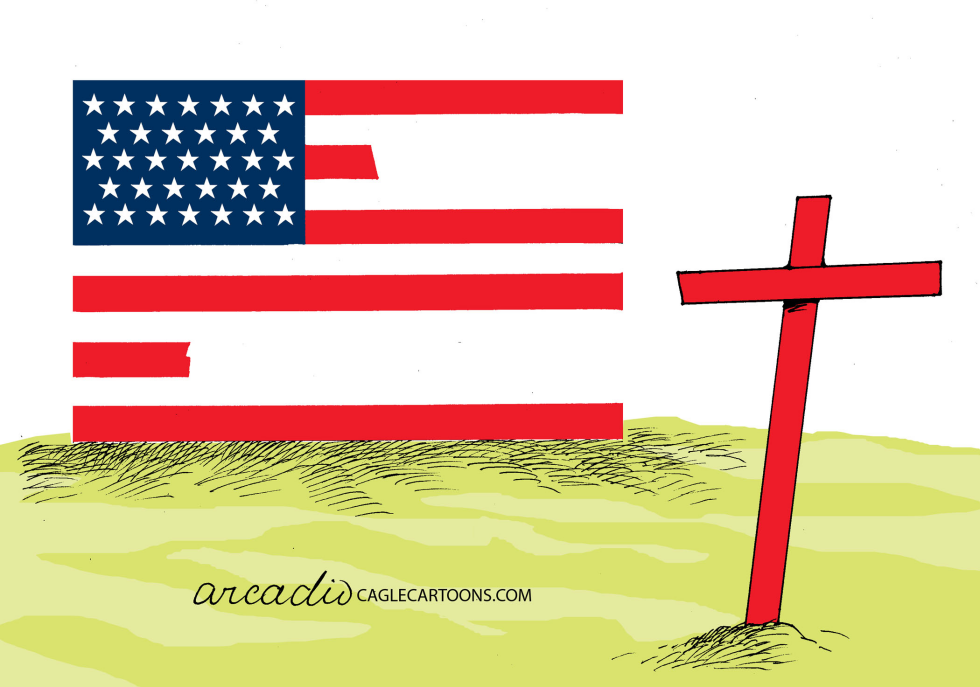 Muertes de EEUU por guerras col