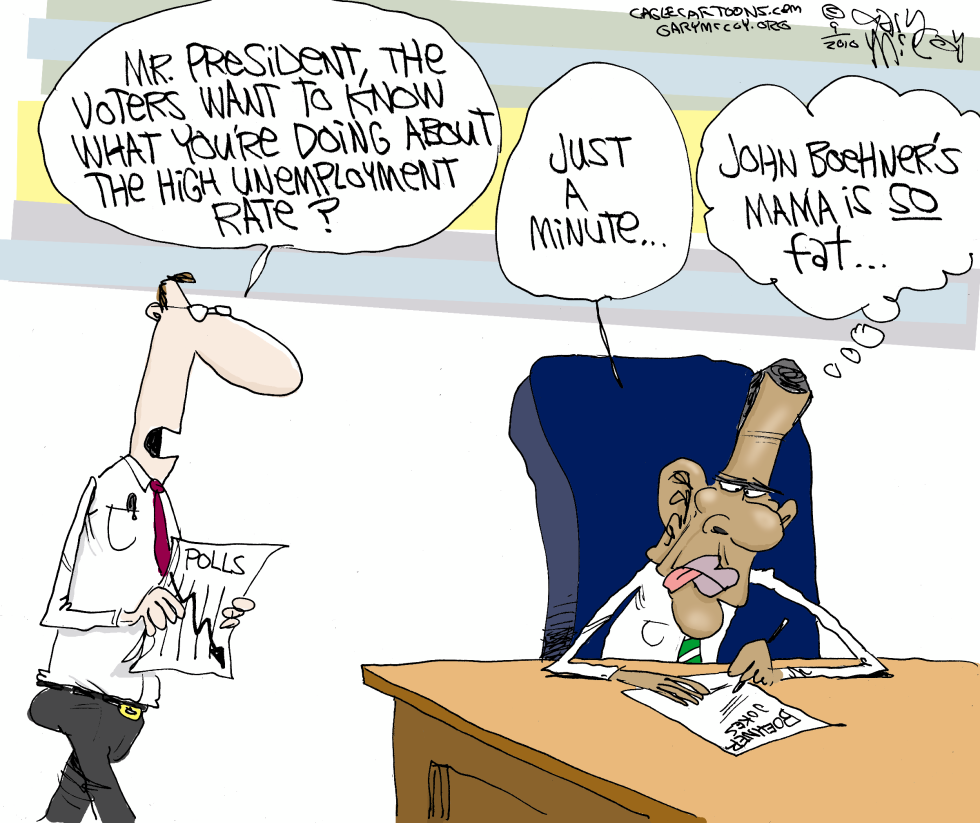 Obama Vs Boehner COLOR