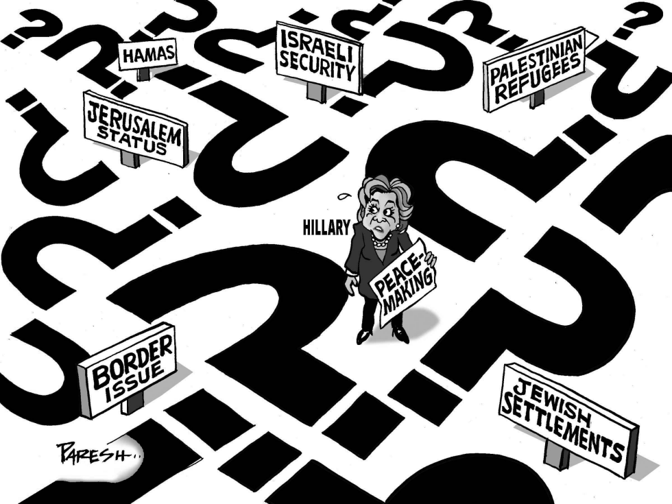 Hillary peacemaking