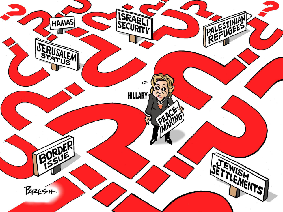 Hillary peacemaking COLOR