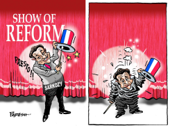 SARKOZY SHOW  by Paresh Nath