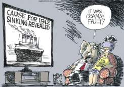 TITANIC FAULT  by Pat Bagley