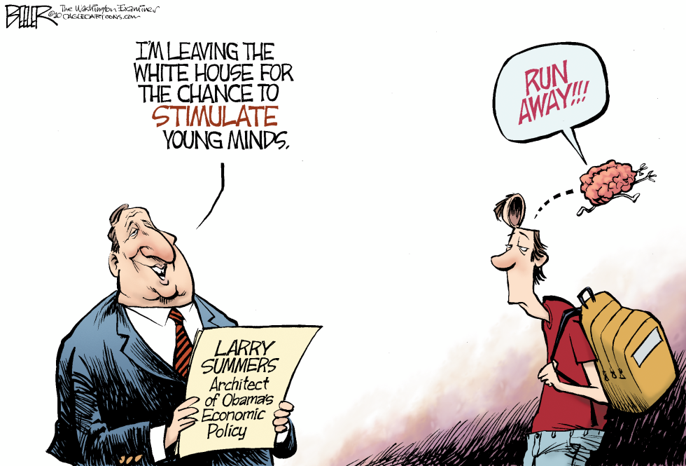 Larry Summers Leaving COLOR