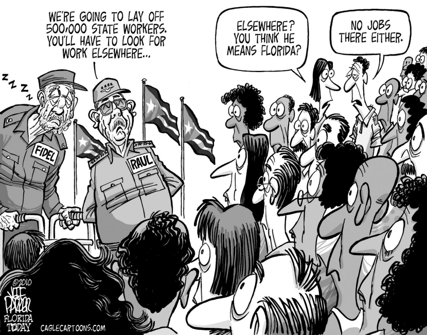 No Jobs In Cuba