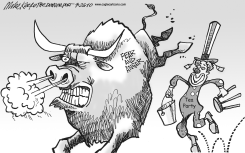 FEAR AND ANGER  by Mike Keefe