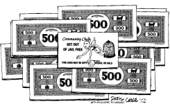 KOBE MONOPOLY by Daryl Cagle