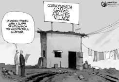 VILLAGE by Cam Cardow