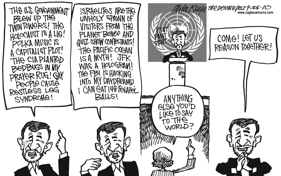 Ahmadinejad at UN