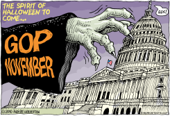 THE SPIRIT OF HALLOWEEN TO COME by Monte Wolverton