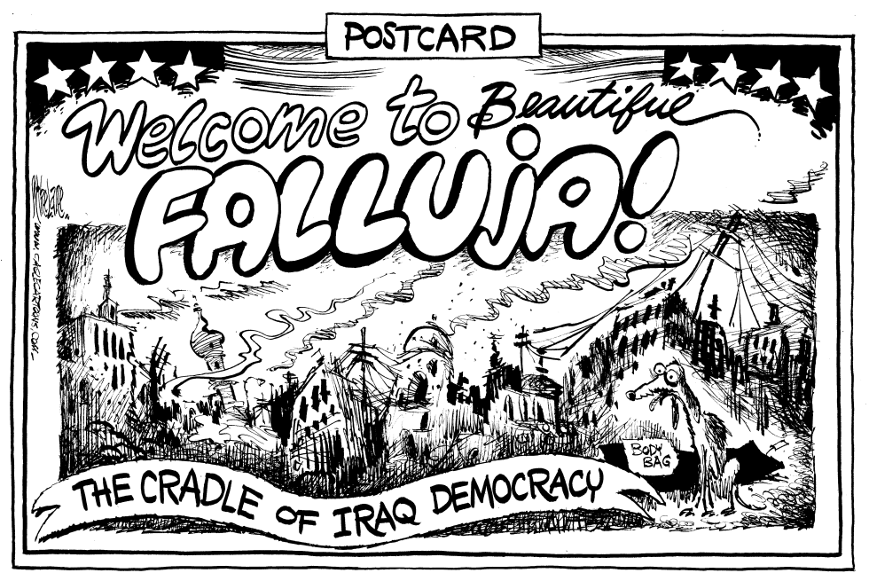  WELCOME TO FALLUJA by Mike Lane