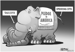 REPUBLICAN PLEDGE PROPORTIONS by R.J. Matson
