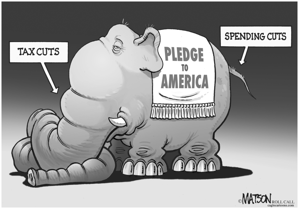  REPUBLICAN PLEDGE PROPORTIONS by RJ Matson