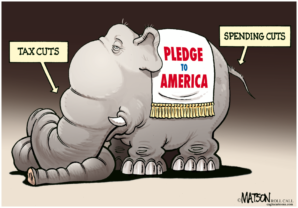  REPUBLICAN PLEDGE PROPORTIONS by RJ Matson