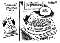 UNLIMITED CAMPAIGN DONATIONS by Jimmy Margulies
