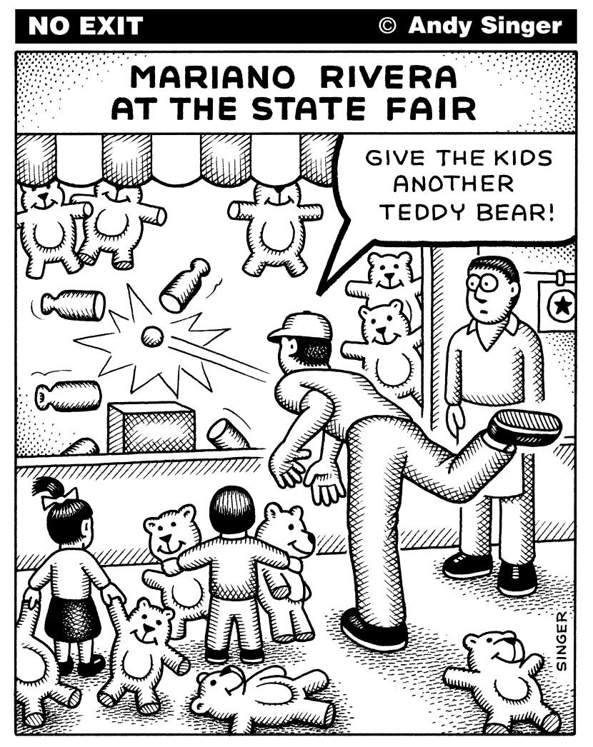 Mariano Rivera at the State Fair