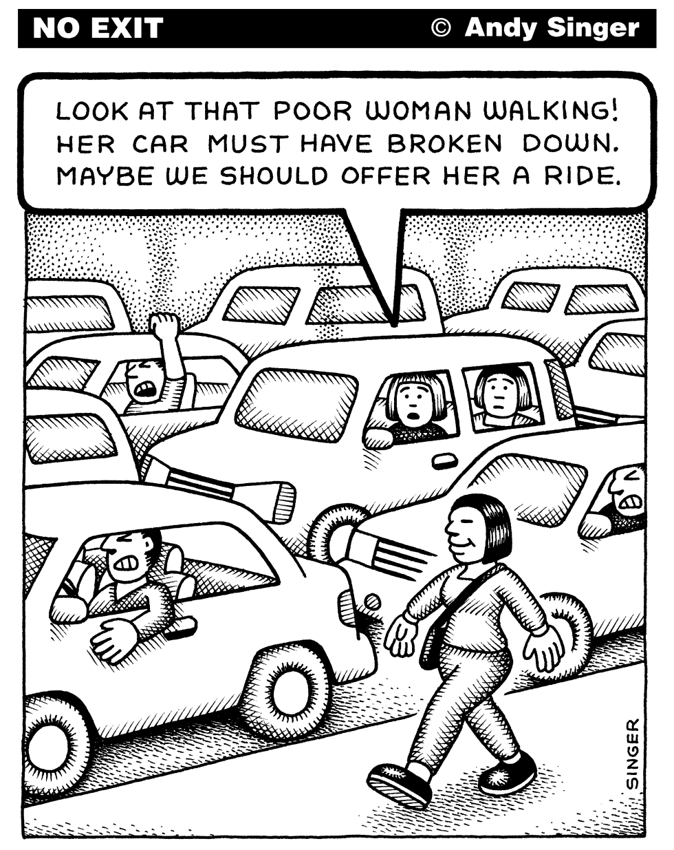 Driver View of Pedestrians