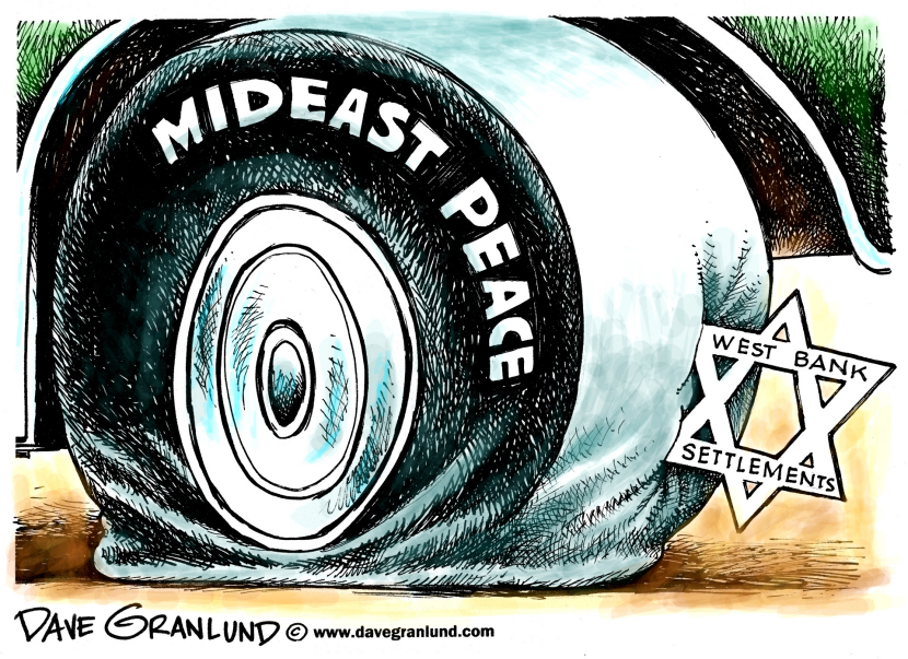 Mideast peace and West Bank settlements