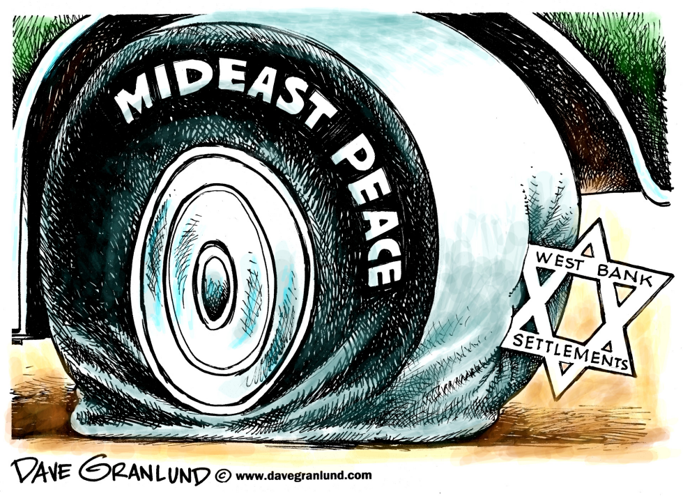 Mideast peace and West Bank settlements