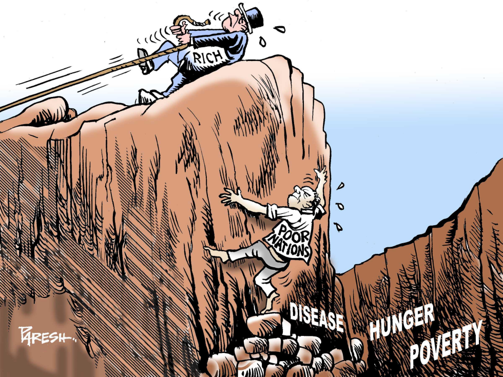 Aiding Poor nations COLOR