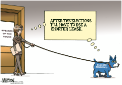 BLUE DOG LEASH by R.J. Matson