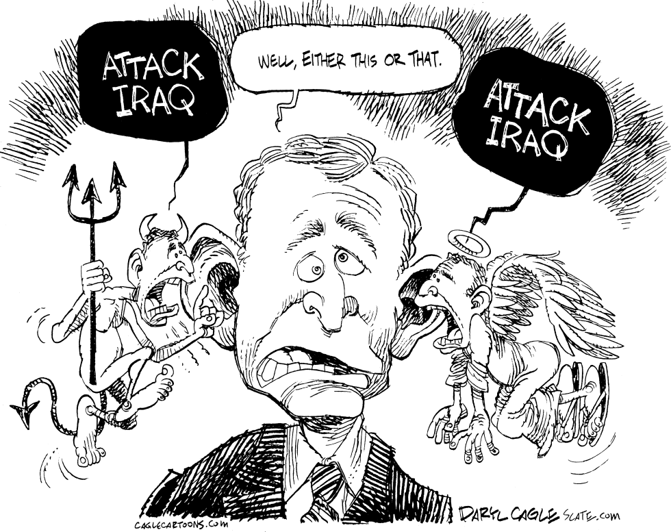 Iraq Devil and Angel